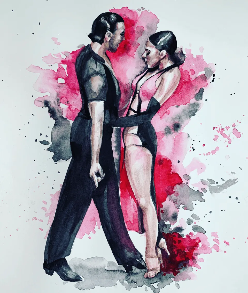 Painting by Anna Shatalova