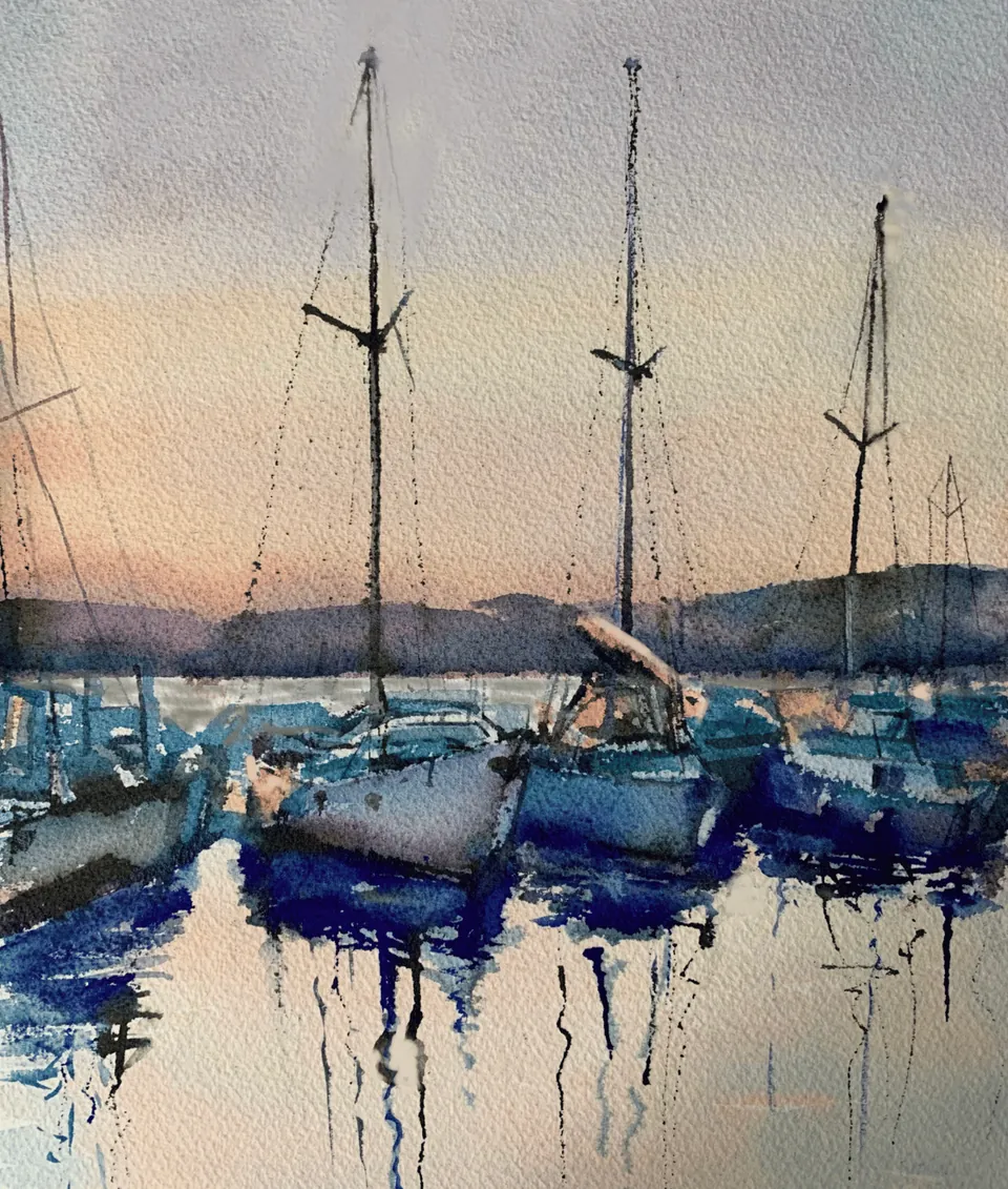 Painting by Anna Shatalova