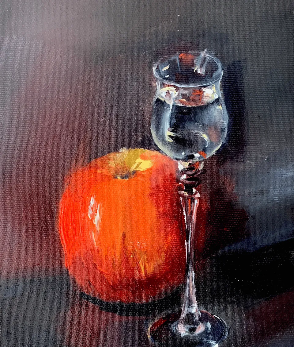 Painting by Anna Shatalova